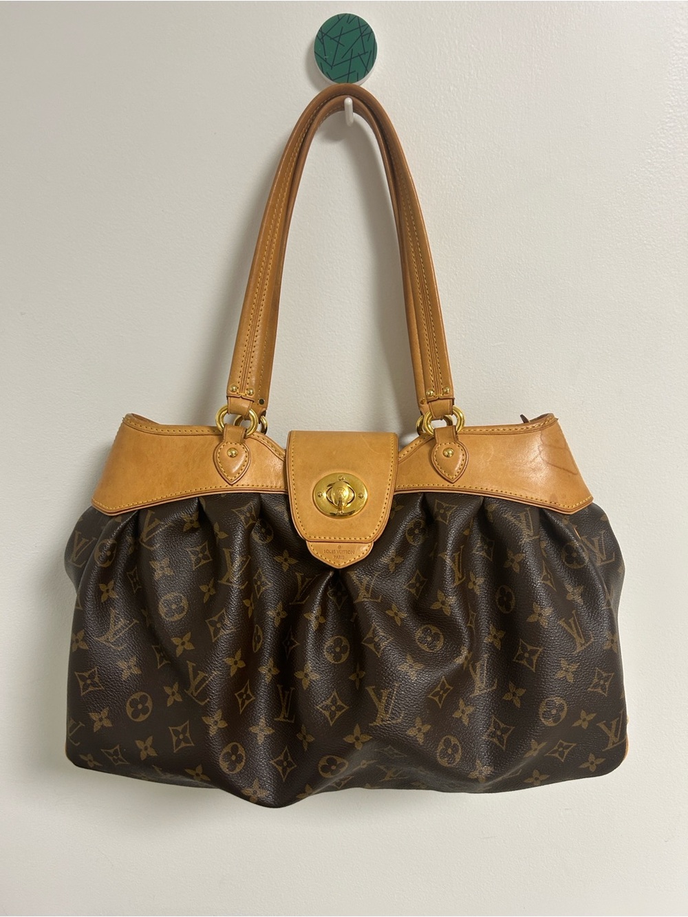 Louis Vuitton Monogram Boesi PM Hobo Bag